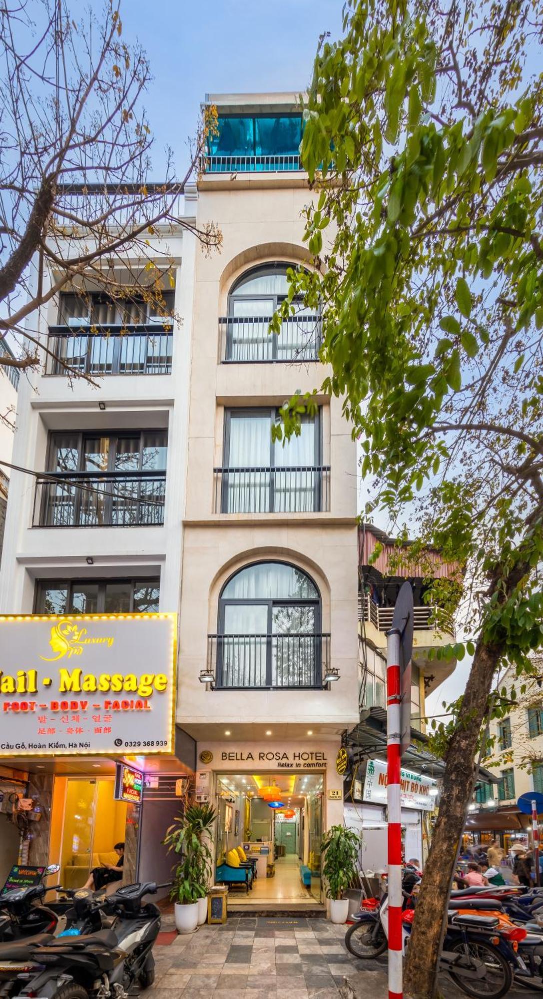 Bella Rosa Hotel & Travel Hanoi Luaran gambar