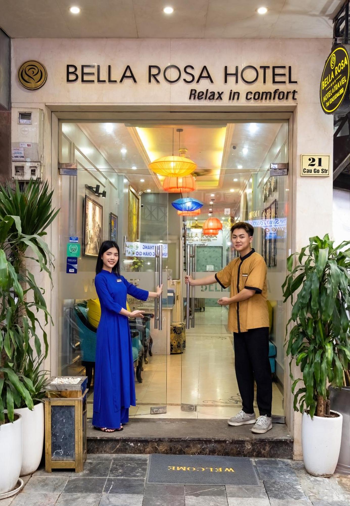 Bella Rosa Hotel & Travel Hanoi Luaran gambar